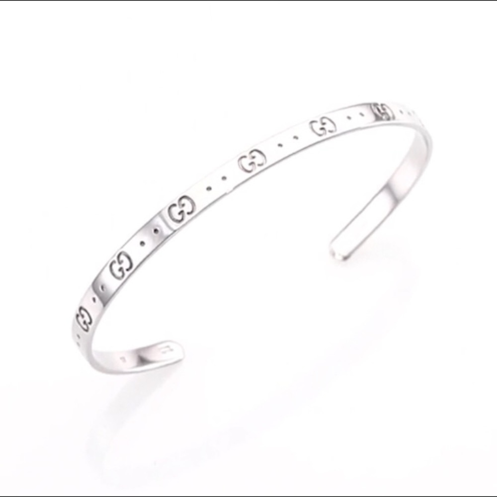 Gucci Woman’s  Icon Sterling Silver Bangle